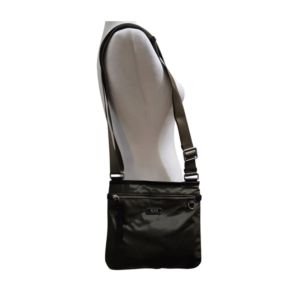 Tumi Olive Crossbody Bag